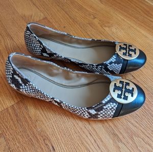 NEW in bag Tory Burch Minnie Flats